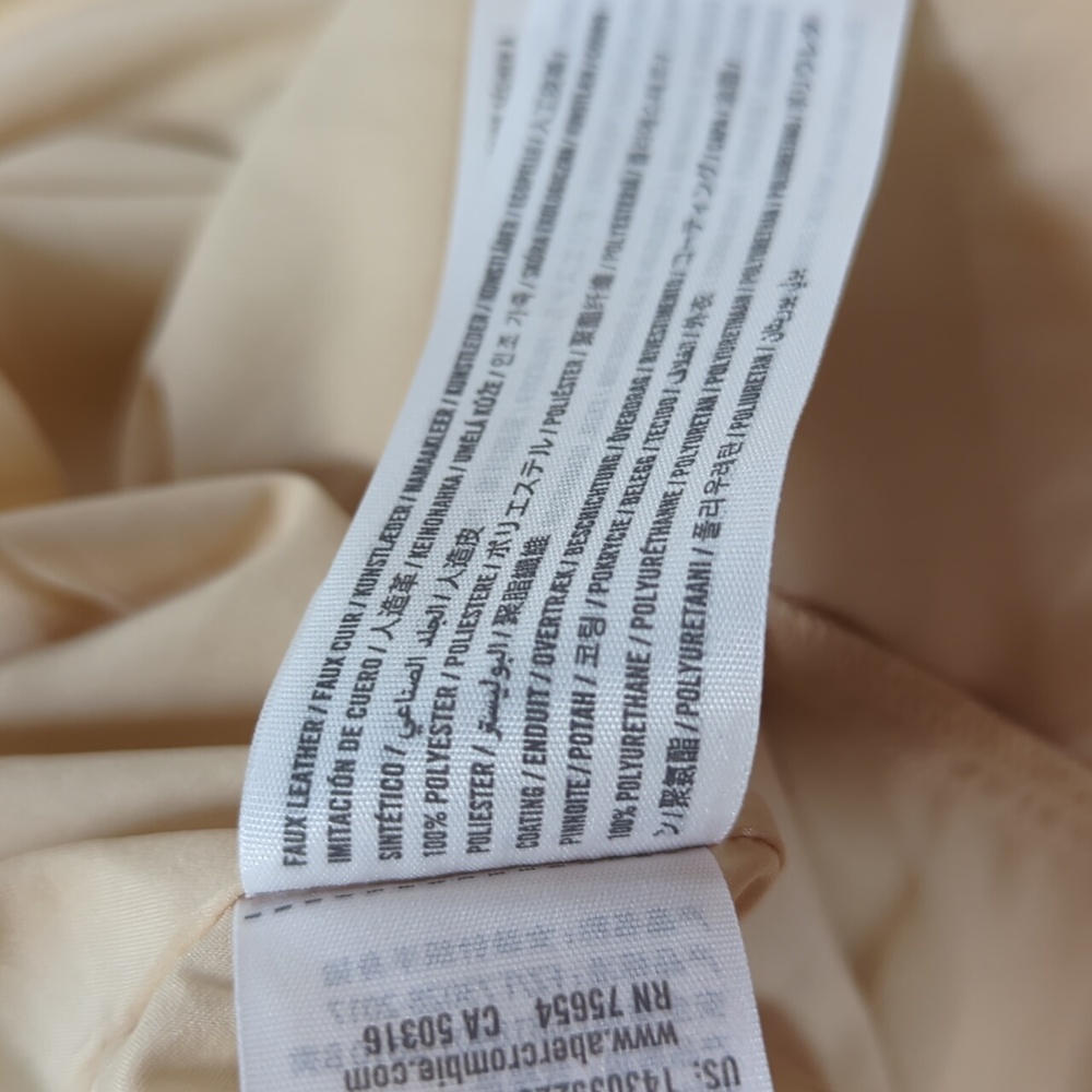 Abercrombie & Fitch Cream Mini Skirt - Picture 8 of 10